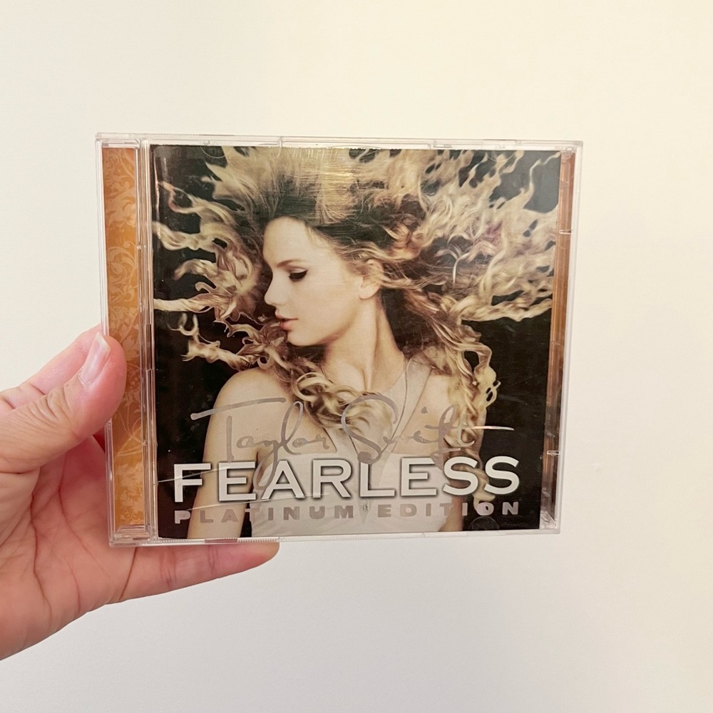 Taylor Swift Fearless Platinum Edition VIDEO DVD ONLY NO AUDIO CD w Case